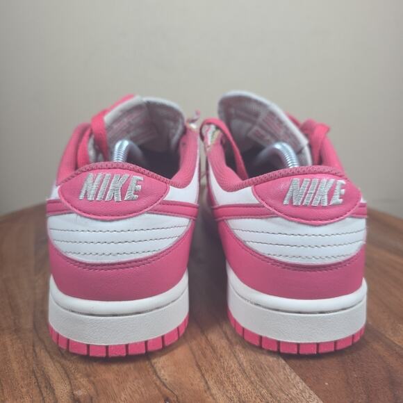 Nike Dunk Low Womens Hot Pink White Size 8.5 Low Top Shoes Sneakers DD1873-110 - Picture 4 of 9
